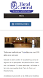 Mobile Screenshot of hotelcentralteziutlan.com