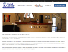 Tablet Screenshot of hotelcentralteziutlan.com